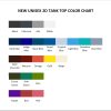 tank top color chart - Demon Slayer UK Shop