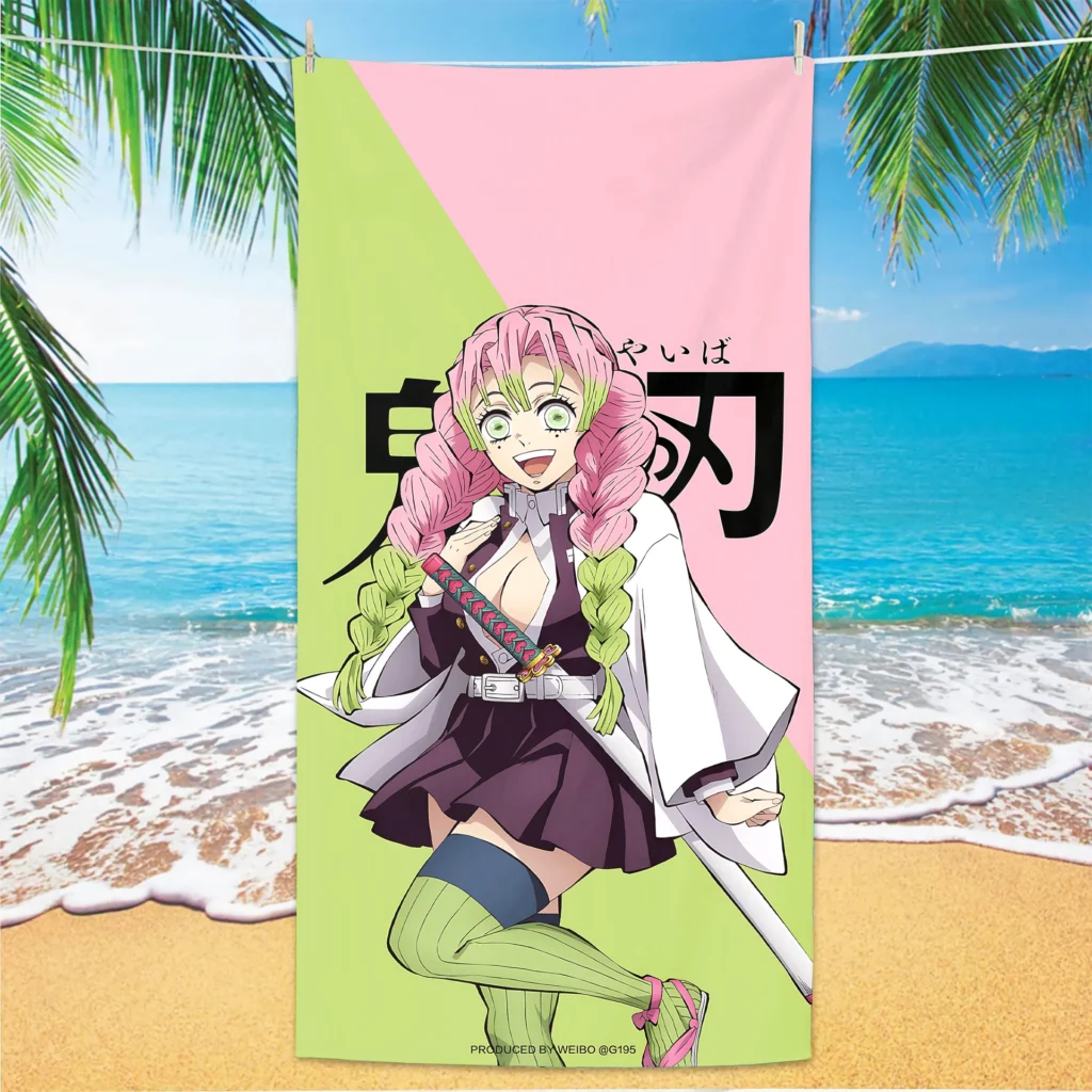 Must Have Anime Demon Slayer Beach Towels
