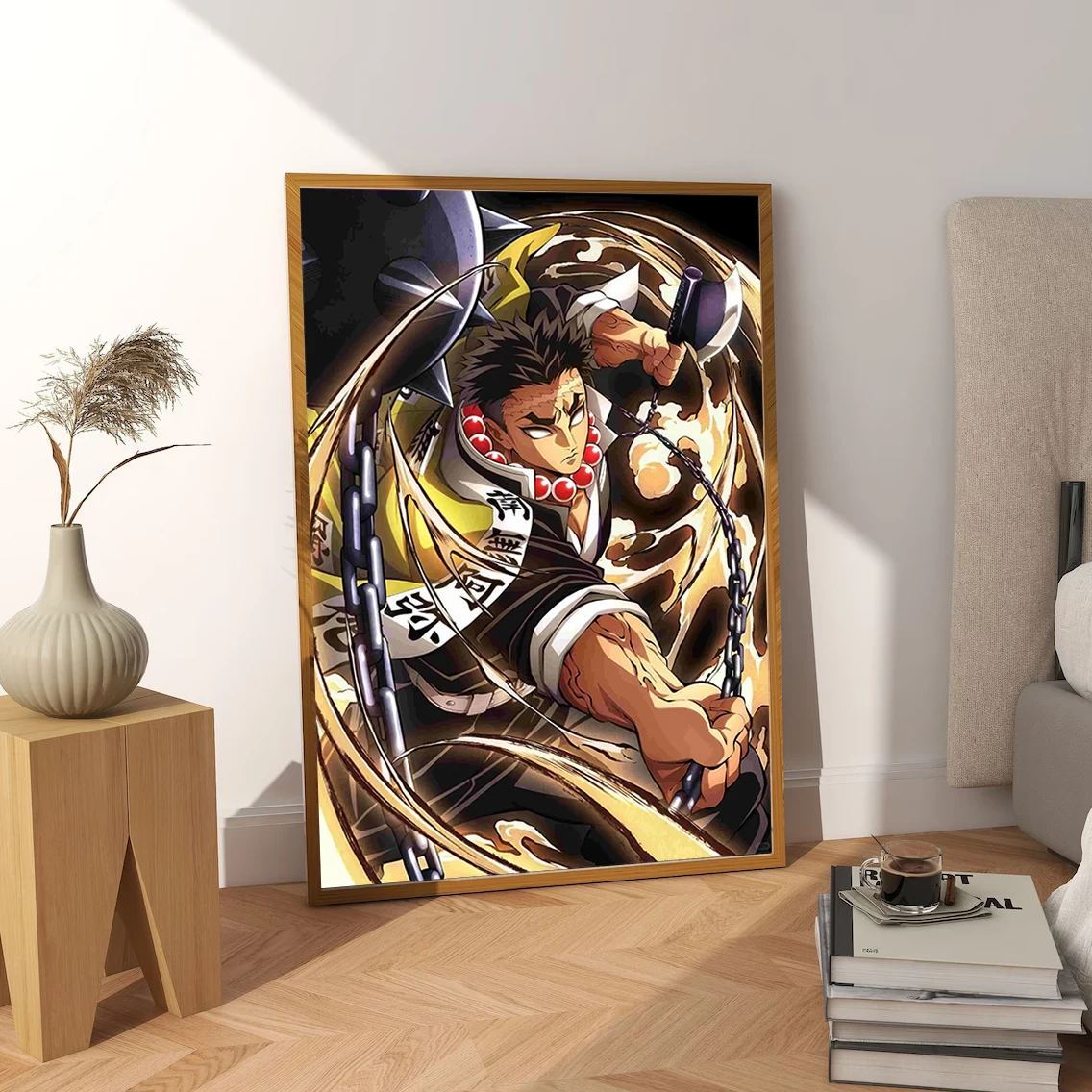 Gyomei Himejima Anime Demon Slayer Wall Art