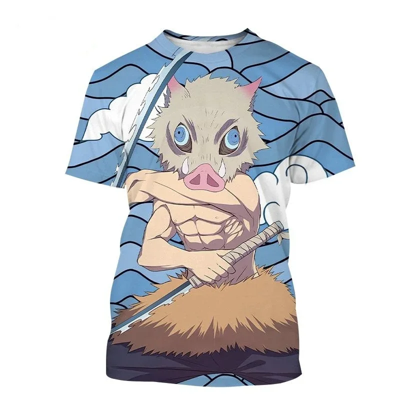 Hot Summer Anime Demon Slayer 3D T-Shirt