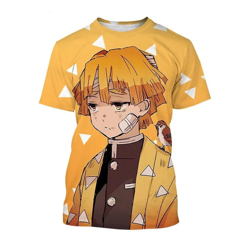 Best Selling Summer Anime Demon Slayer 3D T-Shirt
