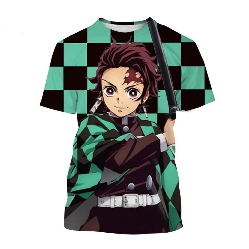 Must Have Summer Anime Demon Slayer 3D T-Shirt