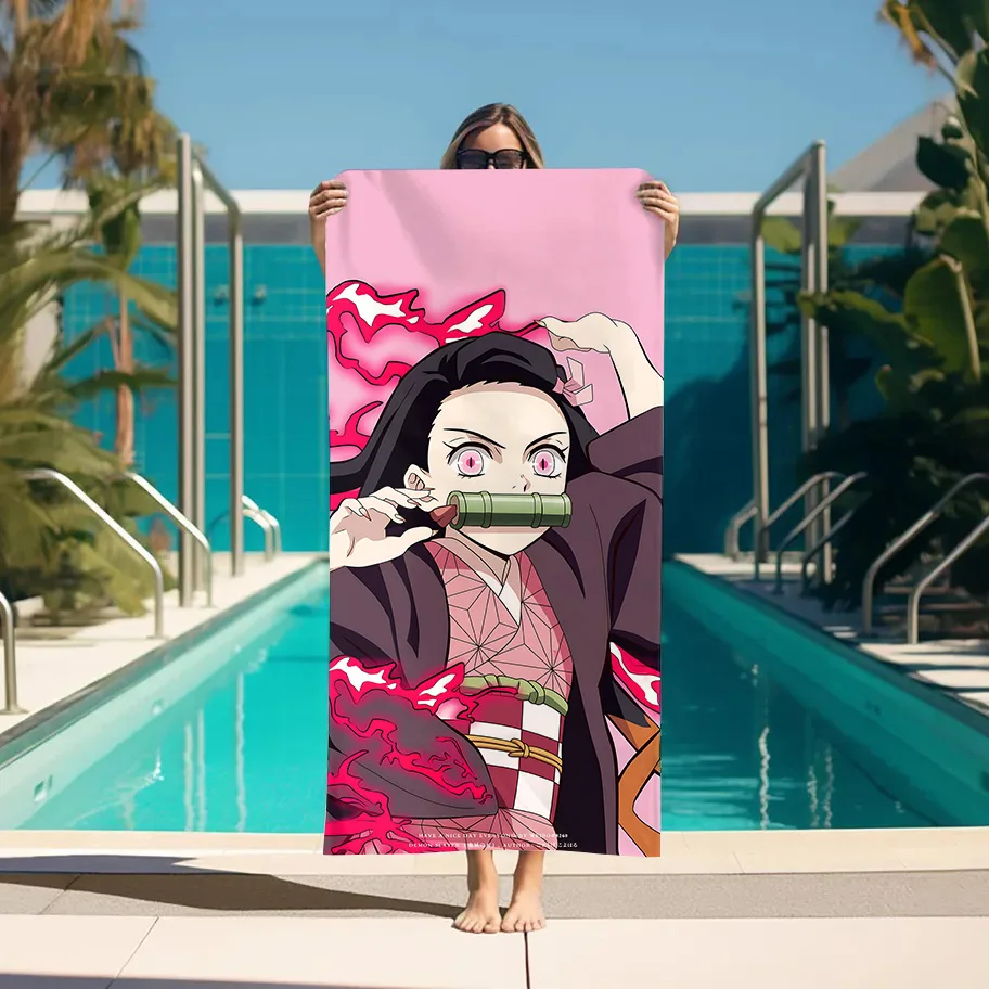 New Demon Slayer Beach Towel