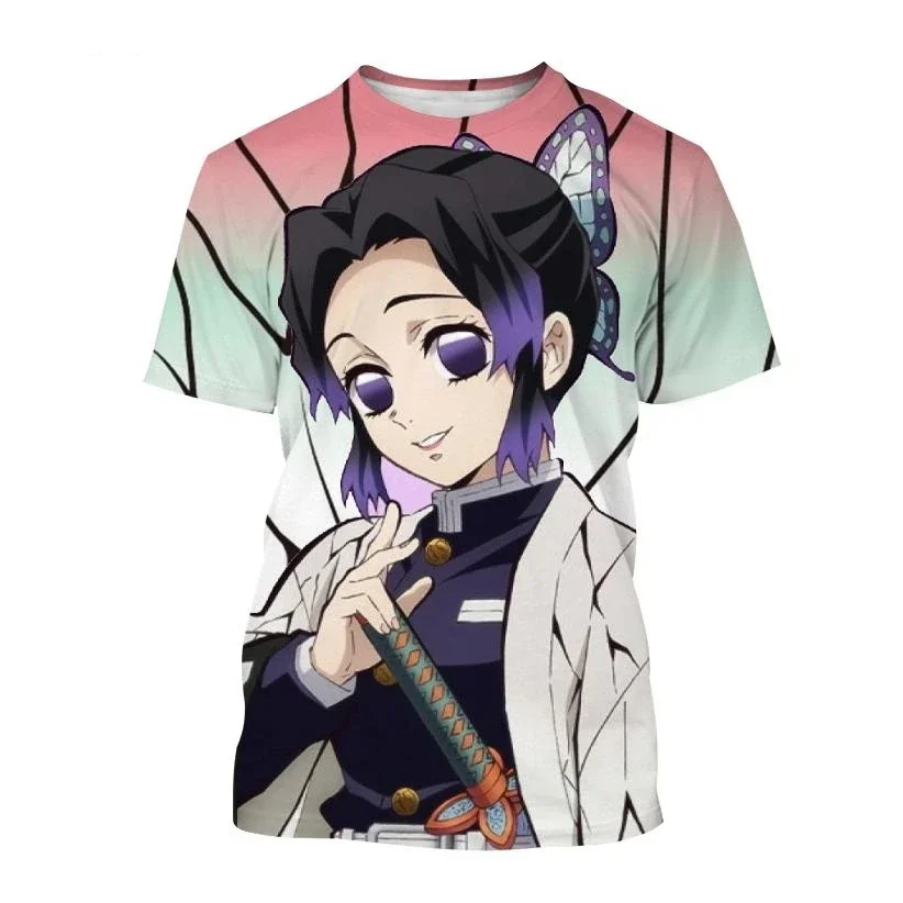 New Collection Summer Anime Demon Slayer 3D T-Shirt