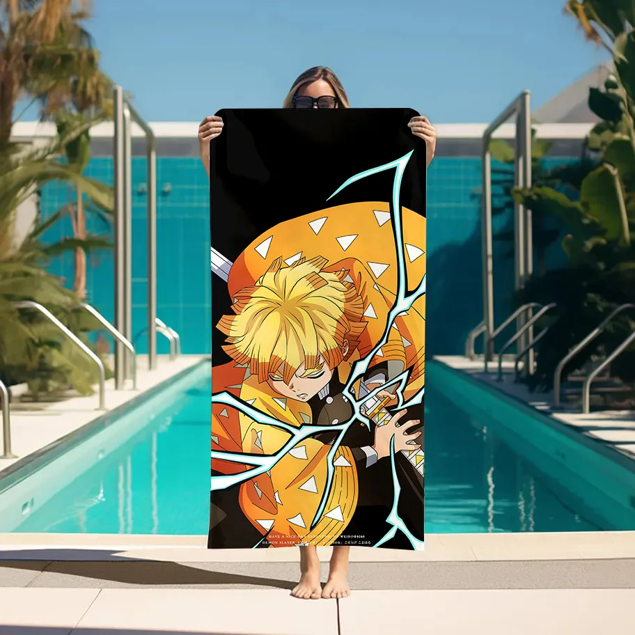 Demon Slayer Beach Towel