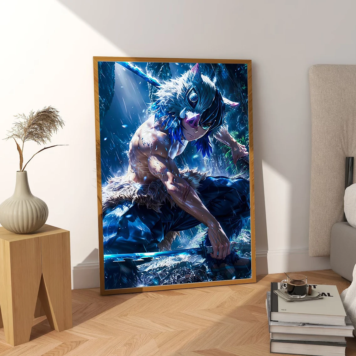 Hashibira Anime Demon Slayer Wall Art