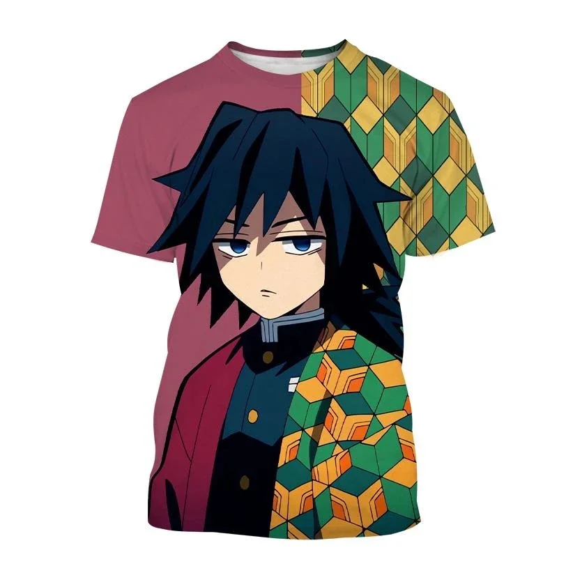 New Design Summer Anime Demon Slayer 3D T-Shirt