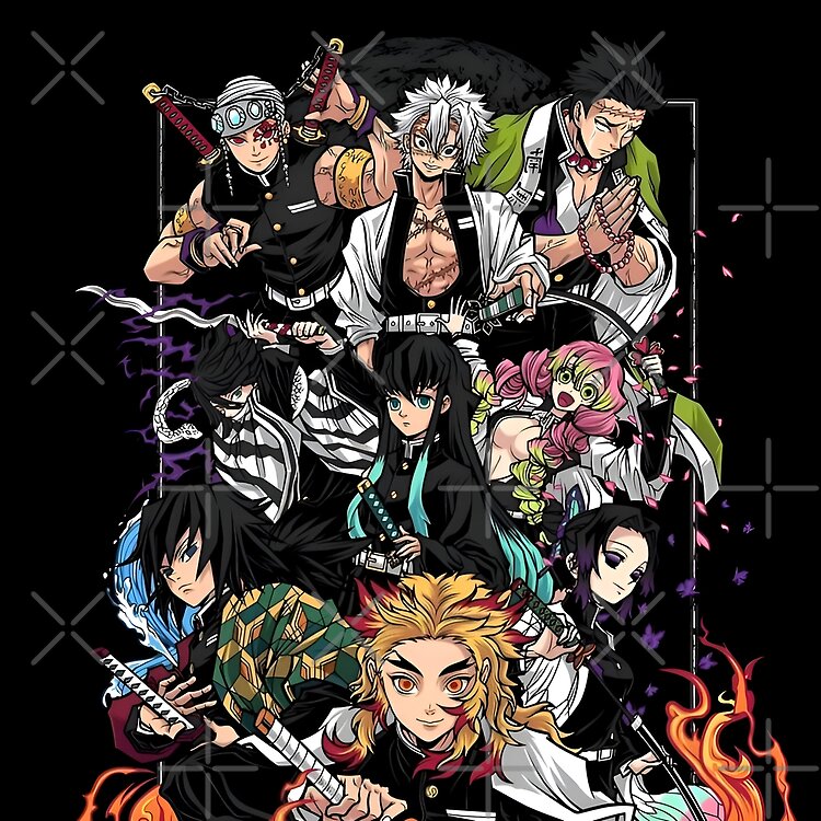 Greats Art Work Of Slayer Yaiba Animes Japan Film Tote Bag - Image 2