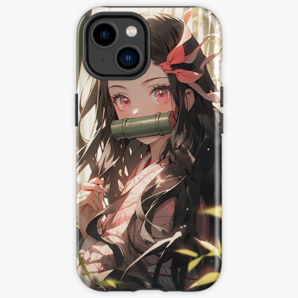 The Determined Demon Slayer Nezuko Iphone Case
