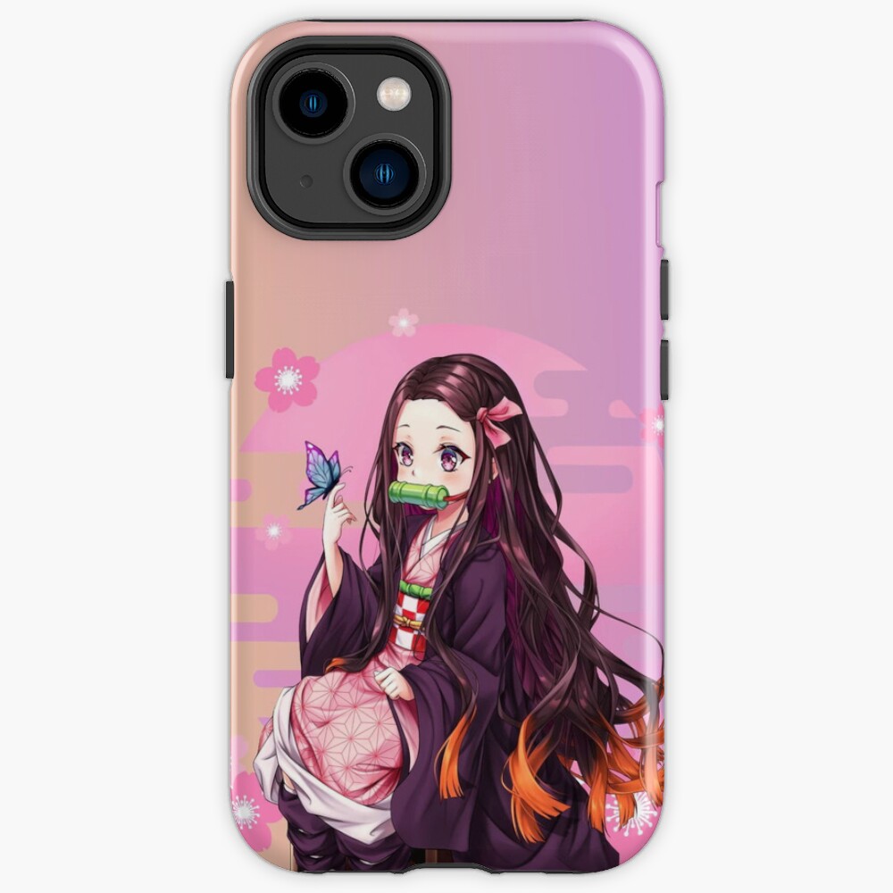 Immerse Yourself In The Epic Universe Of Demon Slayer With Nezuko S Exclusive Design Iphone Case