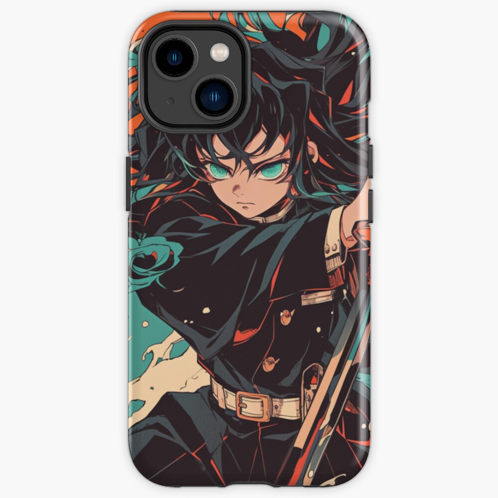 Vintage Muichiro Tokito Sticker Iphone Case