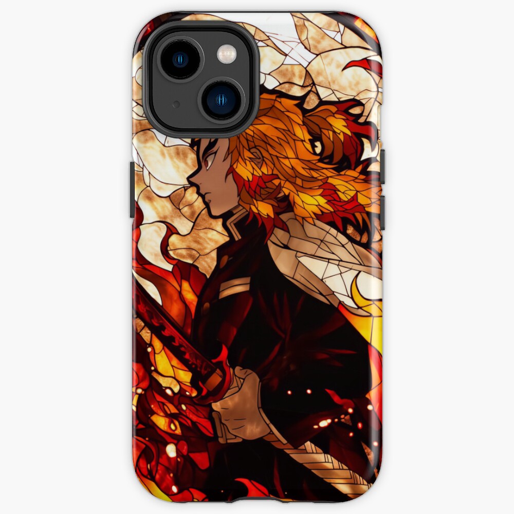 Stained Glass Flame Slayer Iphone Case