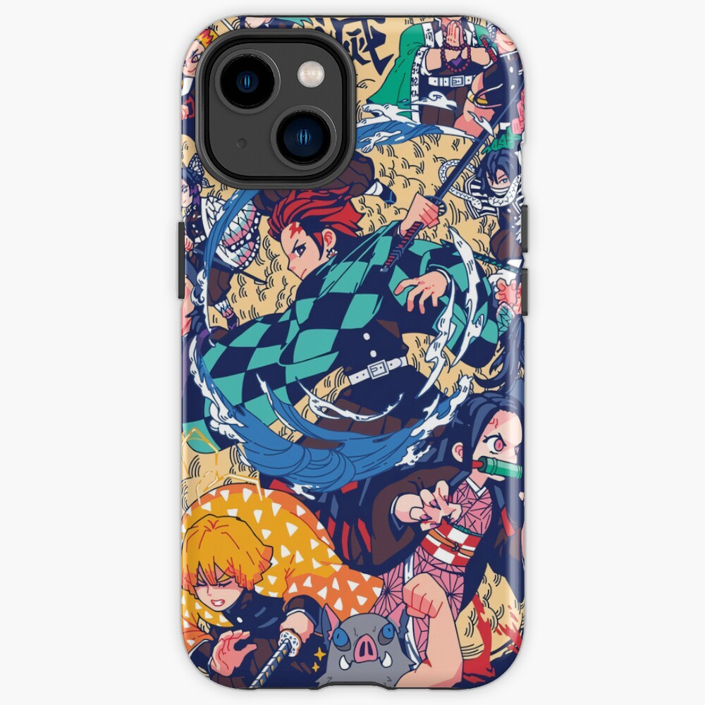 Good Art Work Of Slayer Yaiba Animes Film Iphone Case