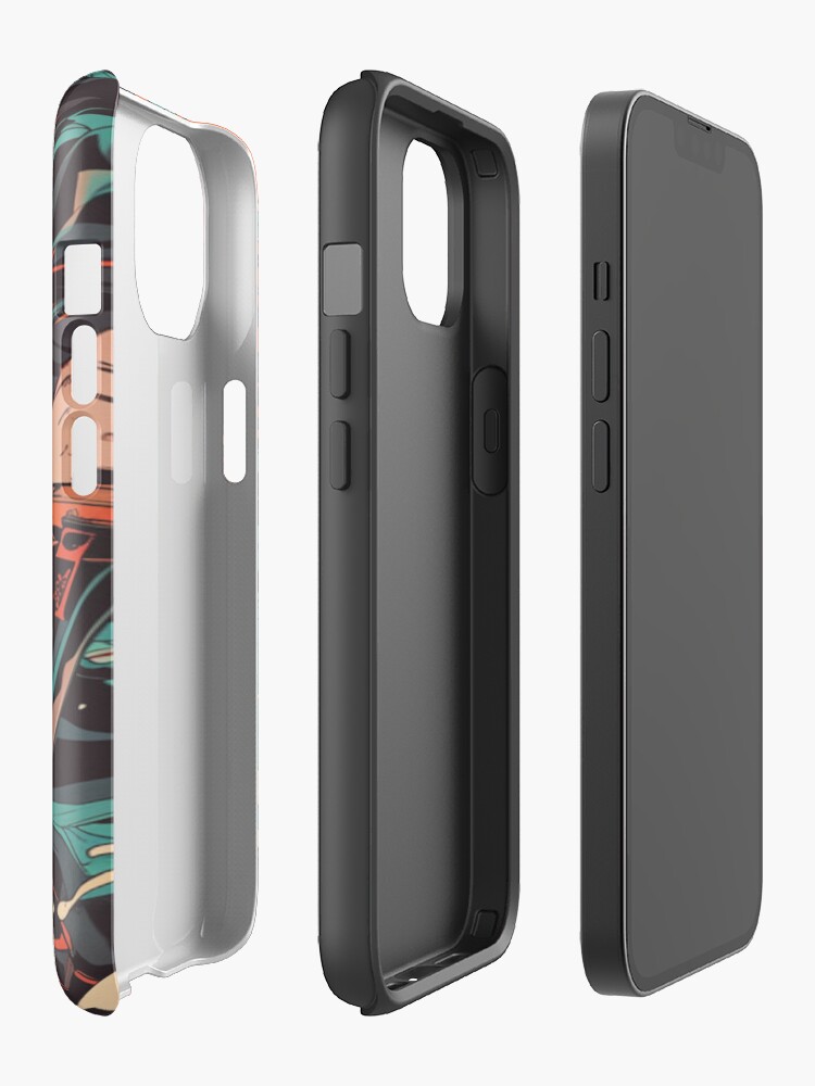 Vintage Muichiro Tokito Sticker Iphone Case - Image 2