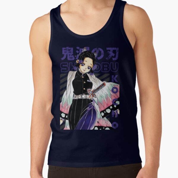 Shinobu Kocho Demon Slayer Tank Top - Image 6
