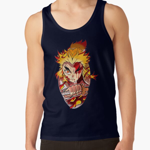 Fire Pillar Set You Heart A Blaze Tank Top - Image 4