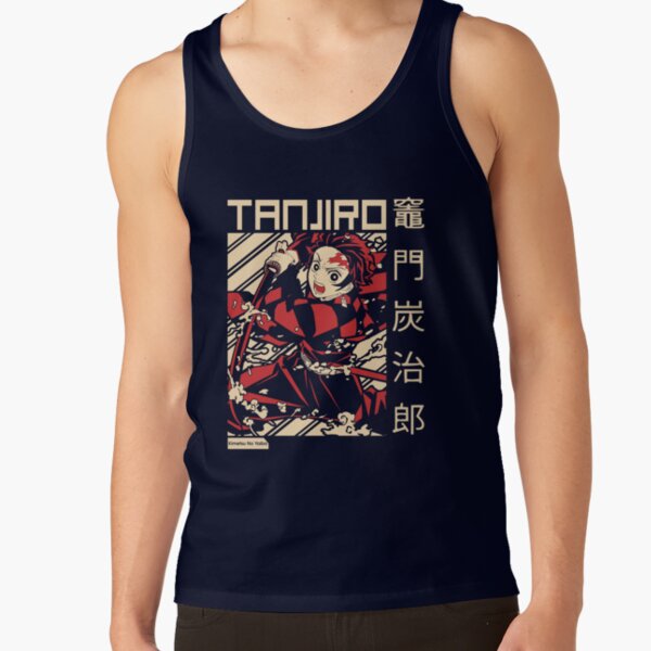Tanjiro Demon Kimetsu Tank Top - Image 6