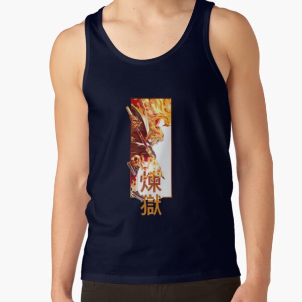 Rengoku Kyojuro Demon Slayer Tank Top - Image 6