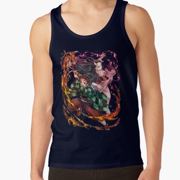 Great Good Art Work Of Slayer Yaiba Animes Film Tank Top - Image 6
