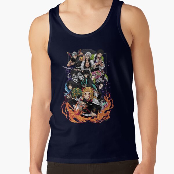 Hashira Demon Slayer T Shirts Gift For Fans For Men And Women Tank Top - Image 6