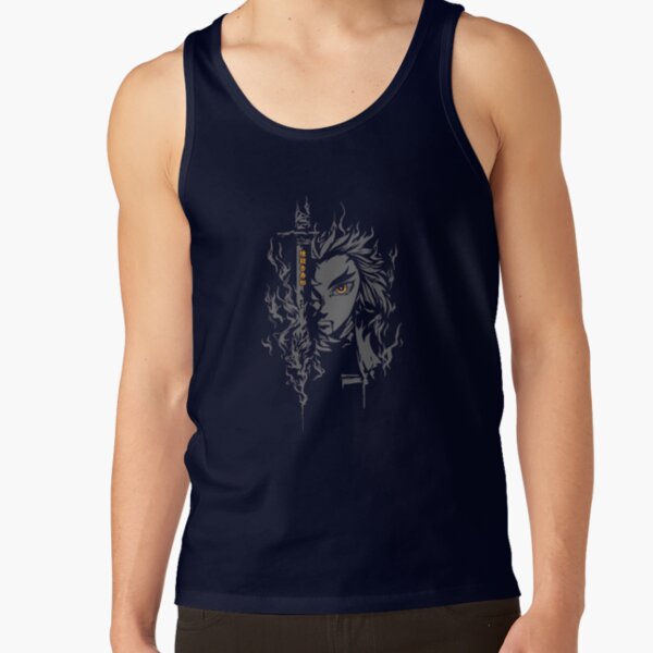Flame Hashira Rengoku Tank Top - Image 6