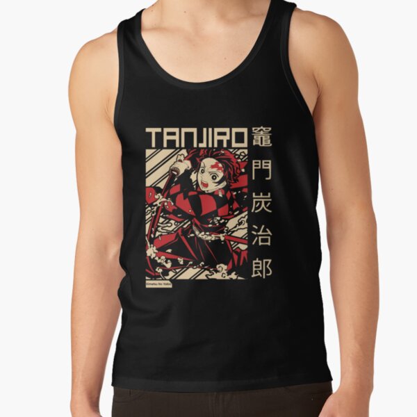 Tanjiro Demon Kimetsu Tank Top