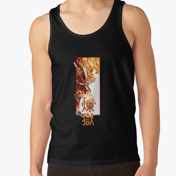 Rengoku Kyojuro Demon Slayer Tank Top - Image 2