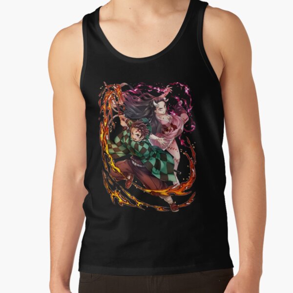 Great Good Art Work Of Slayer Yaiba Animes Film Tank Top - Image 2