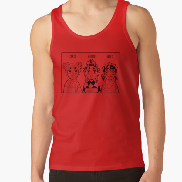The Slayer Of Demons Trio Funny Tank Top