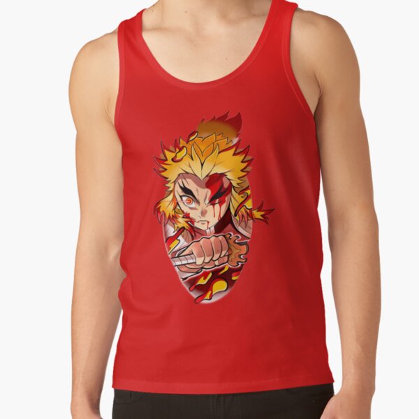 Fire Pillar Set You Heart A Blaze Tank Top - Image 6