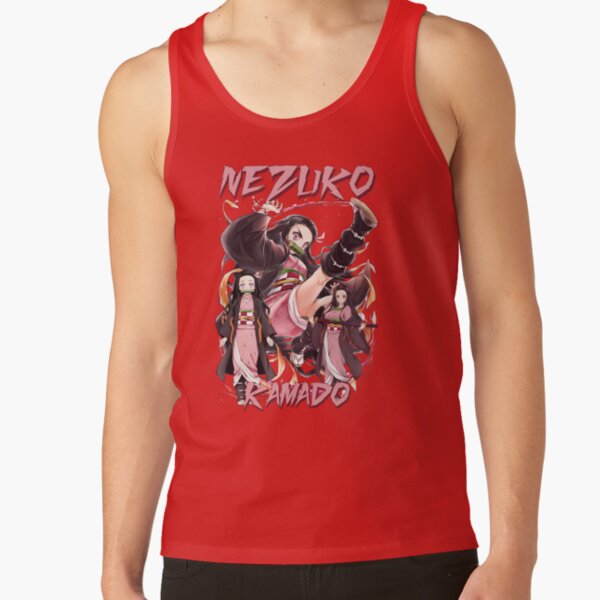 Nezuko Kamado Demon Slayer Tank Top - Image 5
