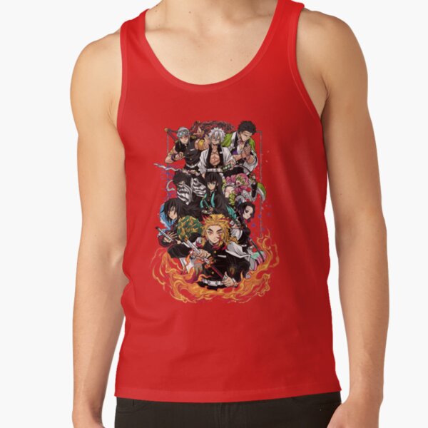 Hashira Demon Slayer T Shirts Gift For Fans For Men And Women Tank Top - Image 5