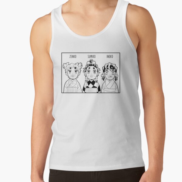 The Slayer Of Demons Trio Funny Tank Top - Image 2