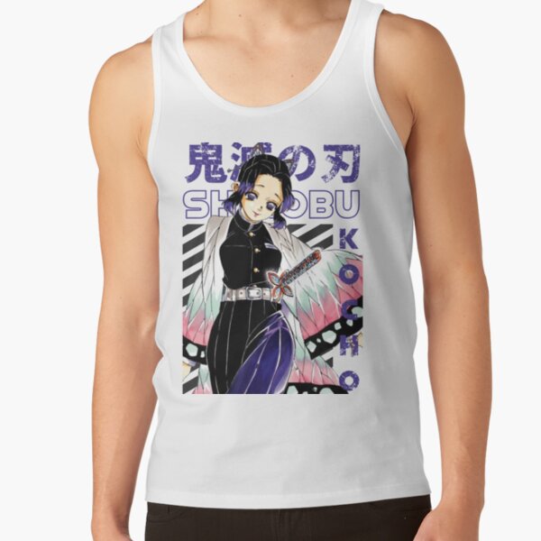 Shinobu Kocho Demon Slayer Tank Top - Image 2