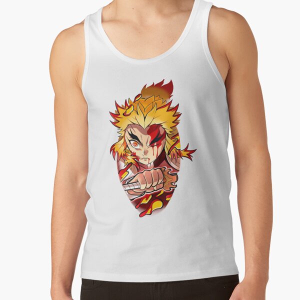 Fire Pillar Set You Heart A Blaze Tank Top