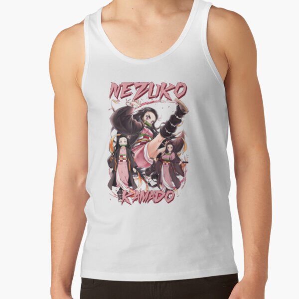 Nezuko Kamado Demon Slayer Tank Top - Image 2