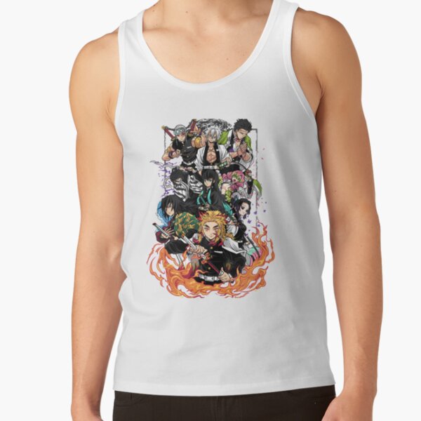 Hashira Demon Slayer T Shirts Gift For Fans For Men And Women Tank Top - Image 2