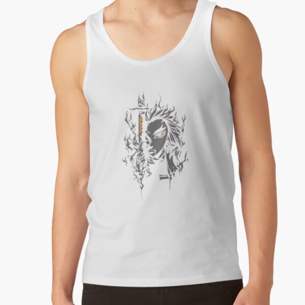 Flame Hashira Rengoku Tank Top - Image 2