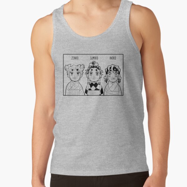 The Slayer Of Demons Trio Funny Tank Top - Image 5