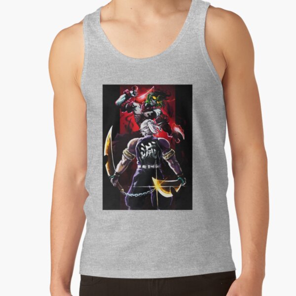 Tengen Uzui Vs Gyutaro Tank Top - Image 4