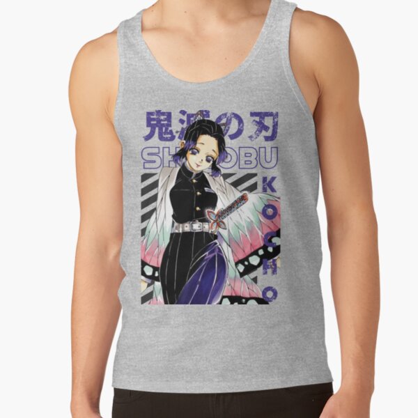 Shinobu Kocho Demon Slayer Tank Top - Image 4