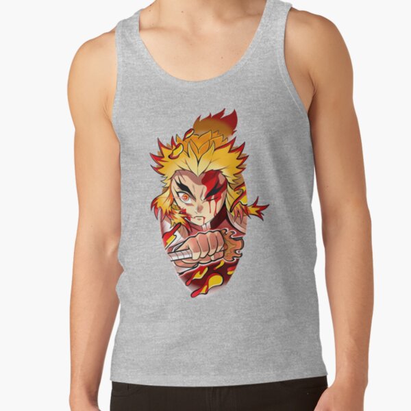 Fire Pillar Set You Heart A Blaze Tank Top - Image 5