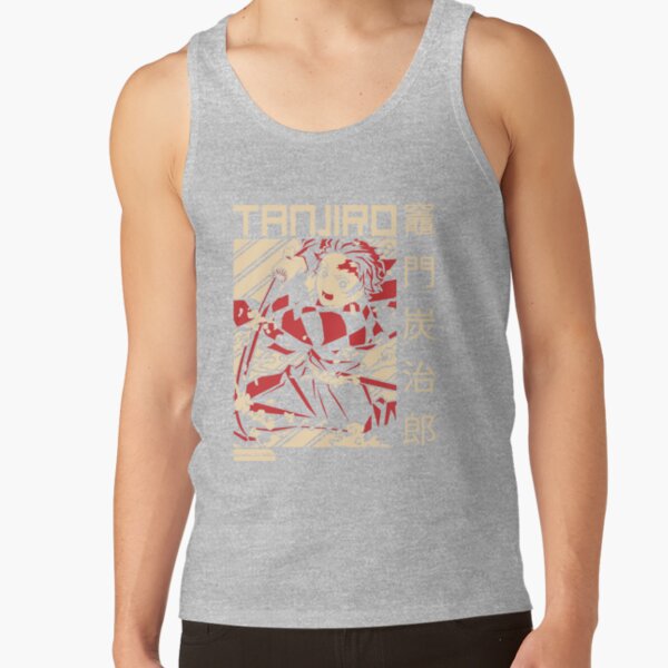 Tanjiro Demon Kimetsu Tank Top - Image 4