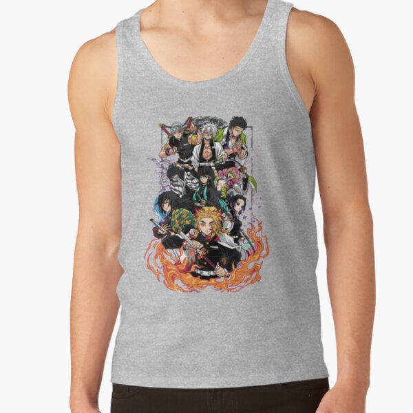 Hashira Demon Slayer T Shirts Gift For Fans For Men And Women Tank Top - Image 4