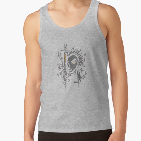 Flame Hashira Rengoku Tank Top - Image 4