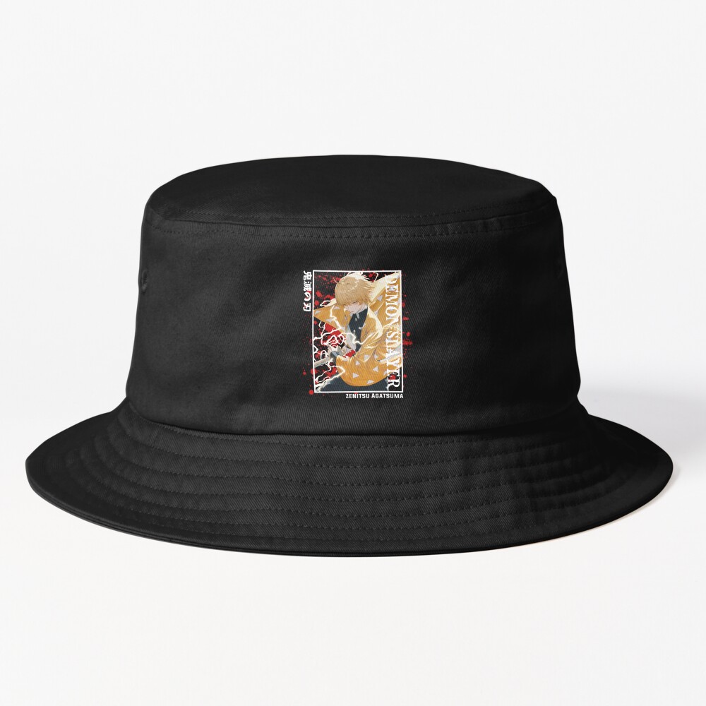 Demon Slayer Zenitsu Agatsuma Bucket Hat