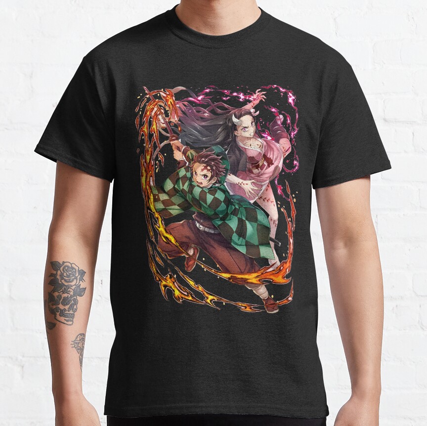 Great Good Art Work Of Slayer Yaiba Animes Film T-shirt - Image 2