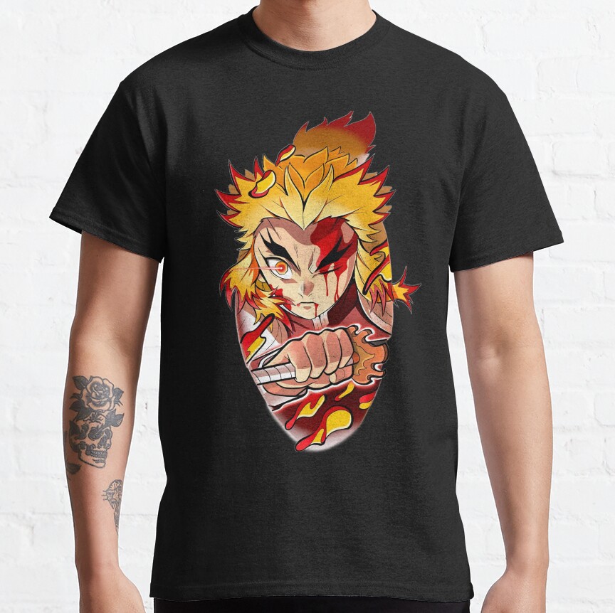 Fire Pillar Set You Heart A Blaze T-shirt - Image 2