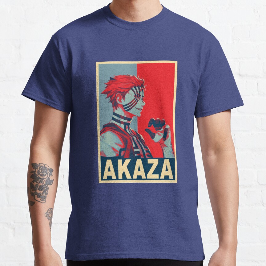 Akaza Poster T-shirt - Image 5