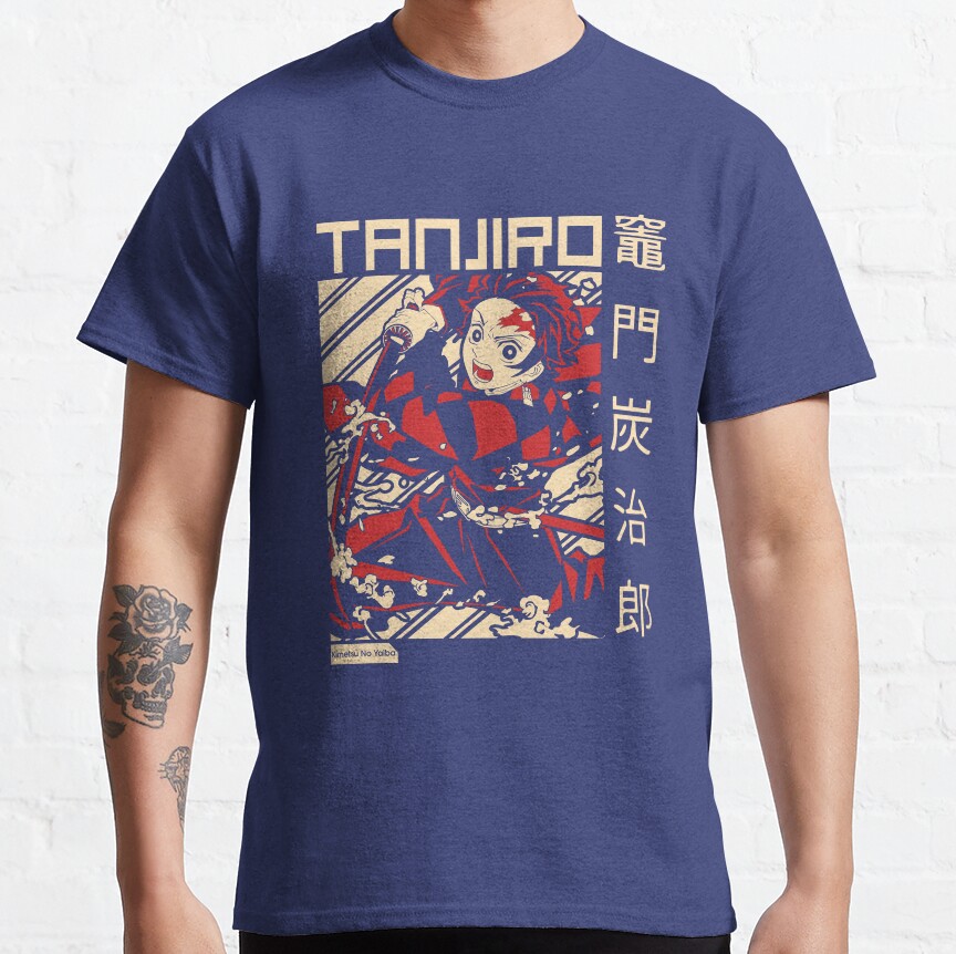 Tanjiro Demon Kimetsu T-shirt - Image 5